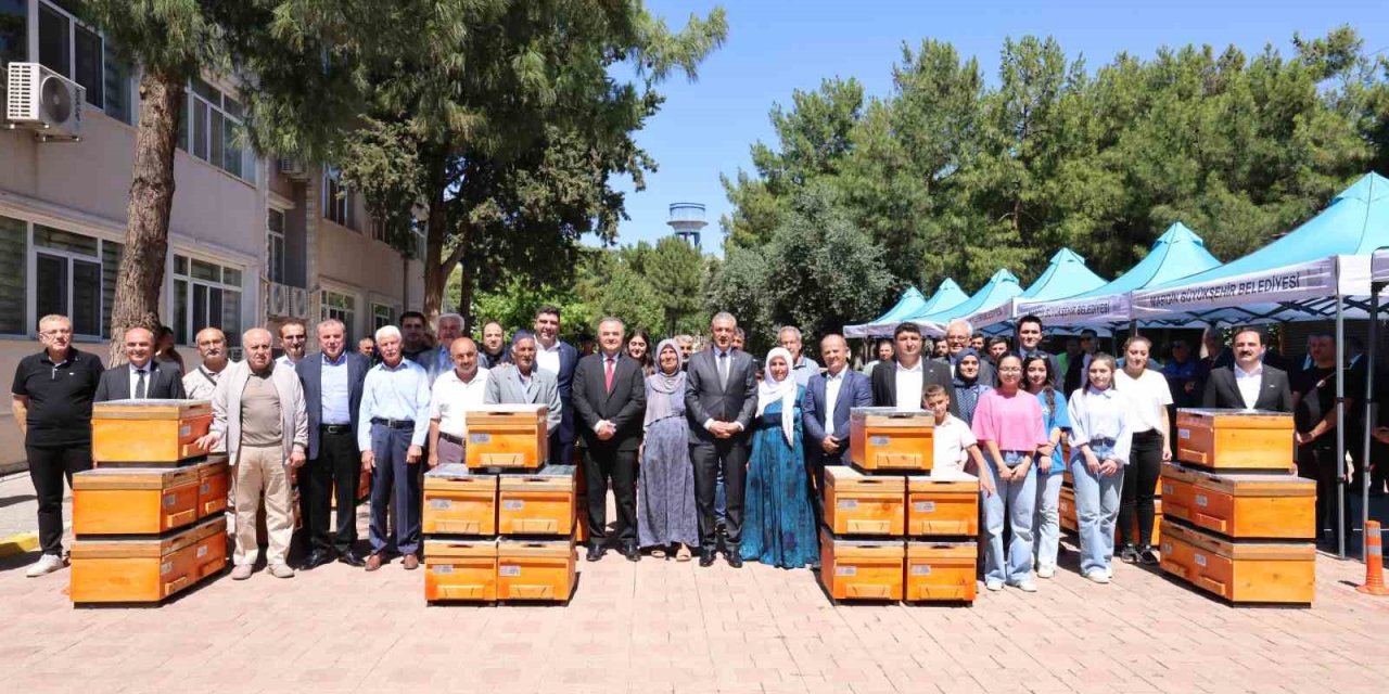 Mardin’de 800 üreticiye 4 bin arılı kovan dağıtıldı