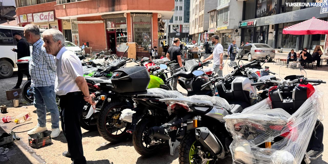 Yüksekova’da motosiklete ilgi artıyor