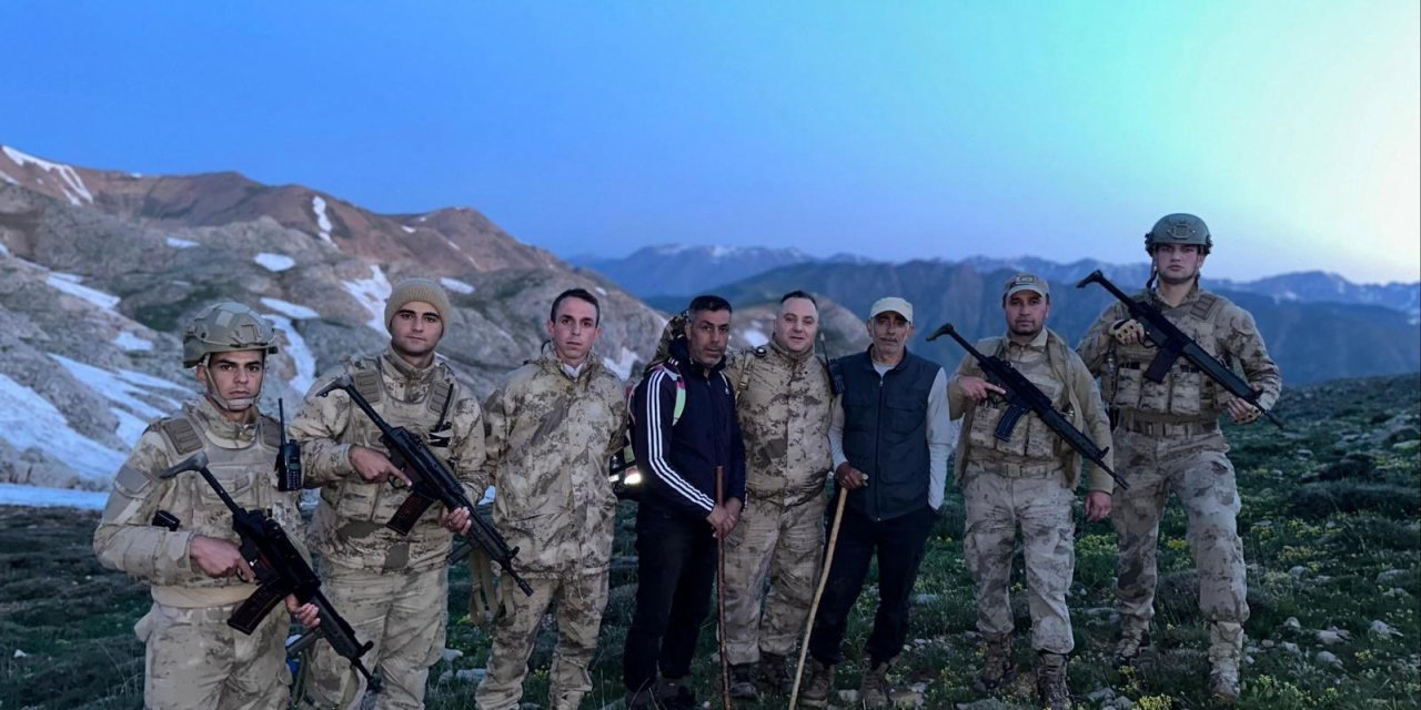 Pülümür'de kaybolan 2 kişi ekipler tarafından bulundu