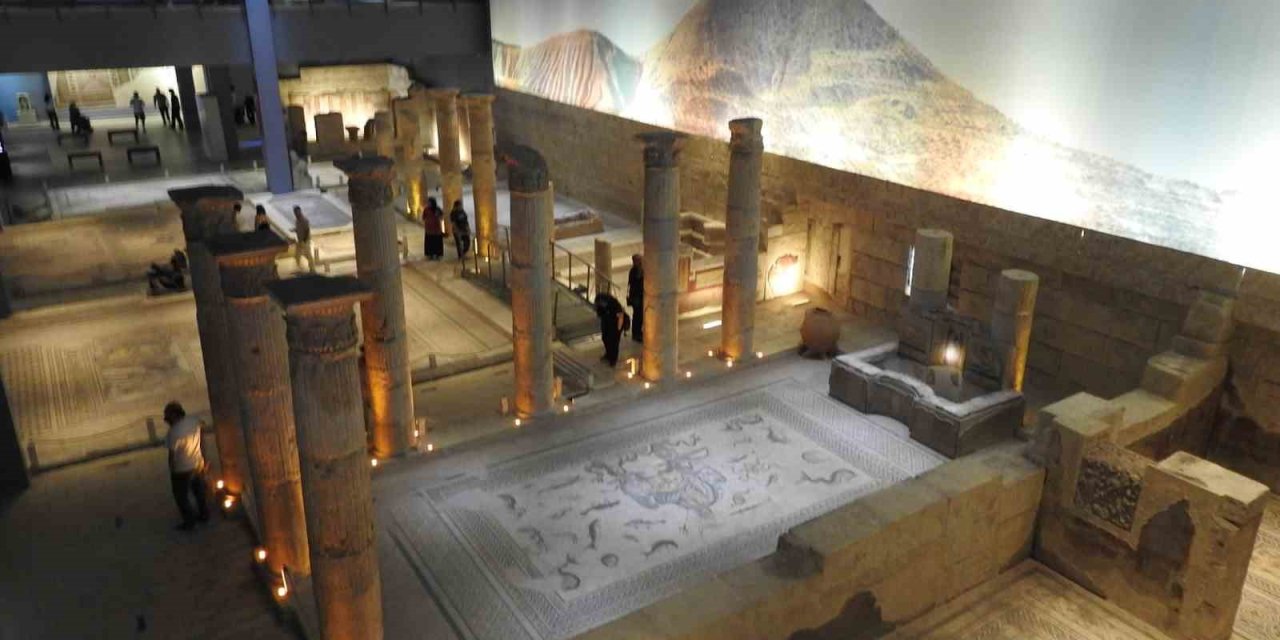Zeugma Mozaik Müzesi’nde Kurban bayramı yoğunluğu