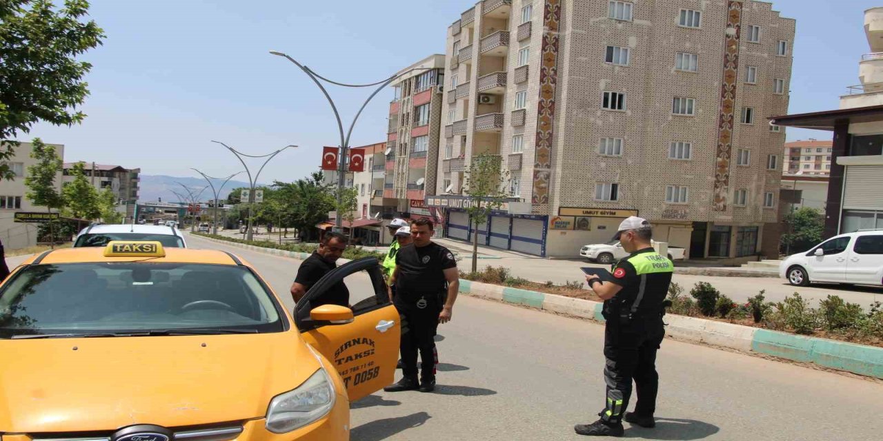 Şırnak’ta Kurban Bayram’ında trafik ve asayiş uygulaması yapıldı