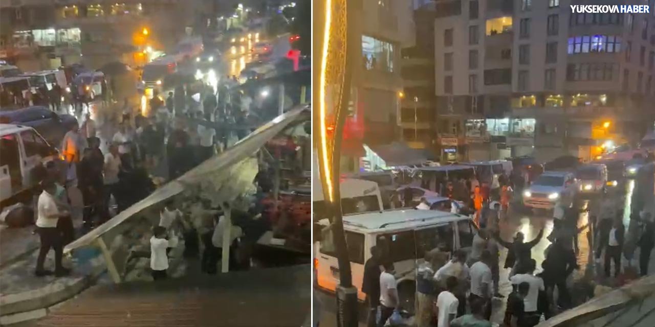 Şemdinli'de iki grup arasında kavga: 3 kişi yaralandı
