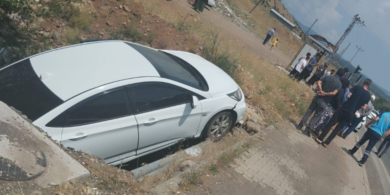Bingöl’de trafik kazasında 1 kişi yaralandı
