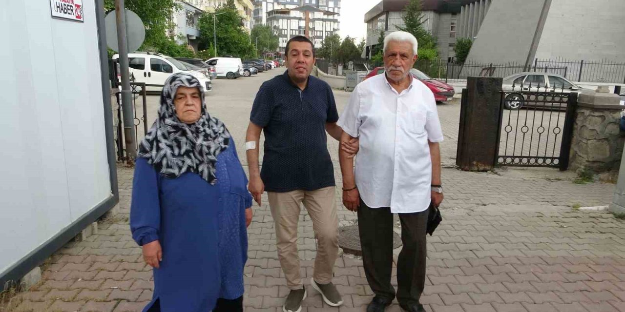 Engelli gence sokak ortasında saldırı