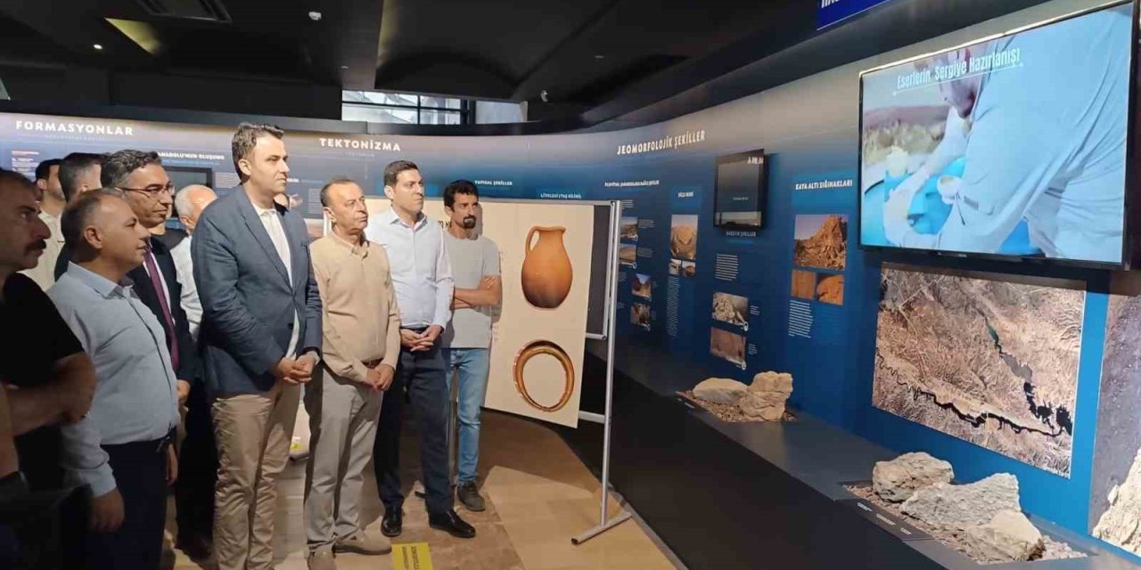 2 bin 300 yıllık 26 eser Hasankeyf Müzesi’nde sergilendi