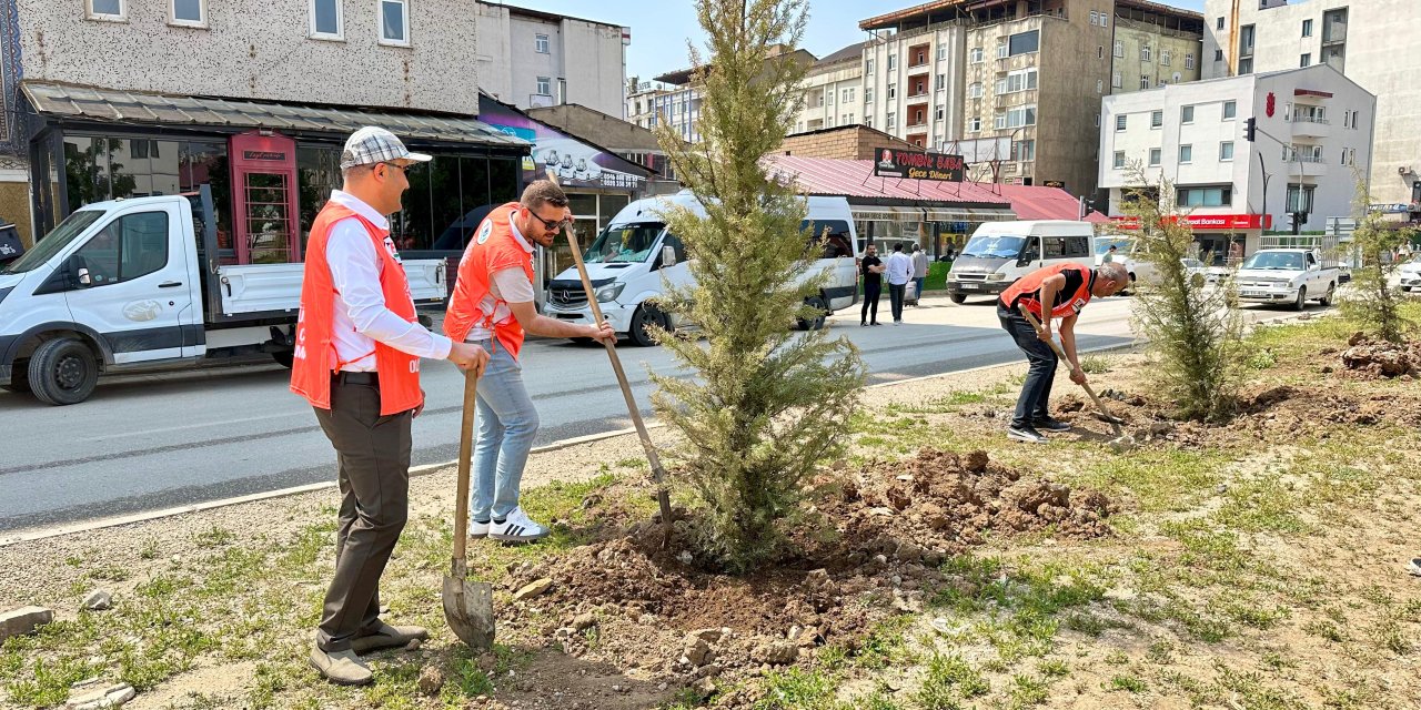 Canan: “İpekyolu Caddesi’nin orta refüjüne damlama sulama sistemi kurulmalı”