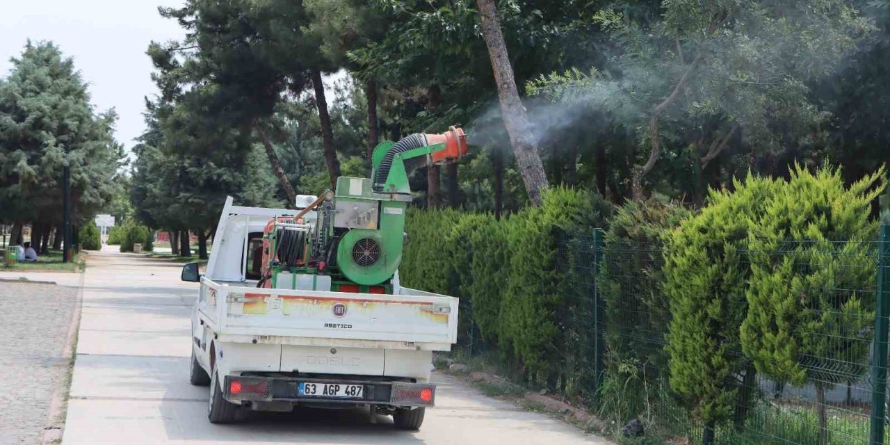 Şanlıurfa Büyükşehir belediyesinden ilaçlama