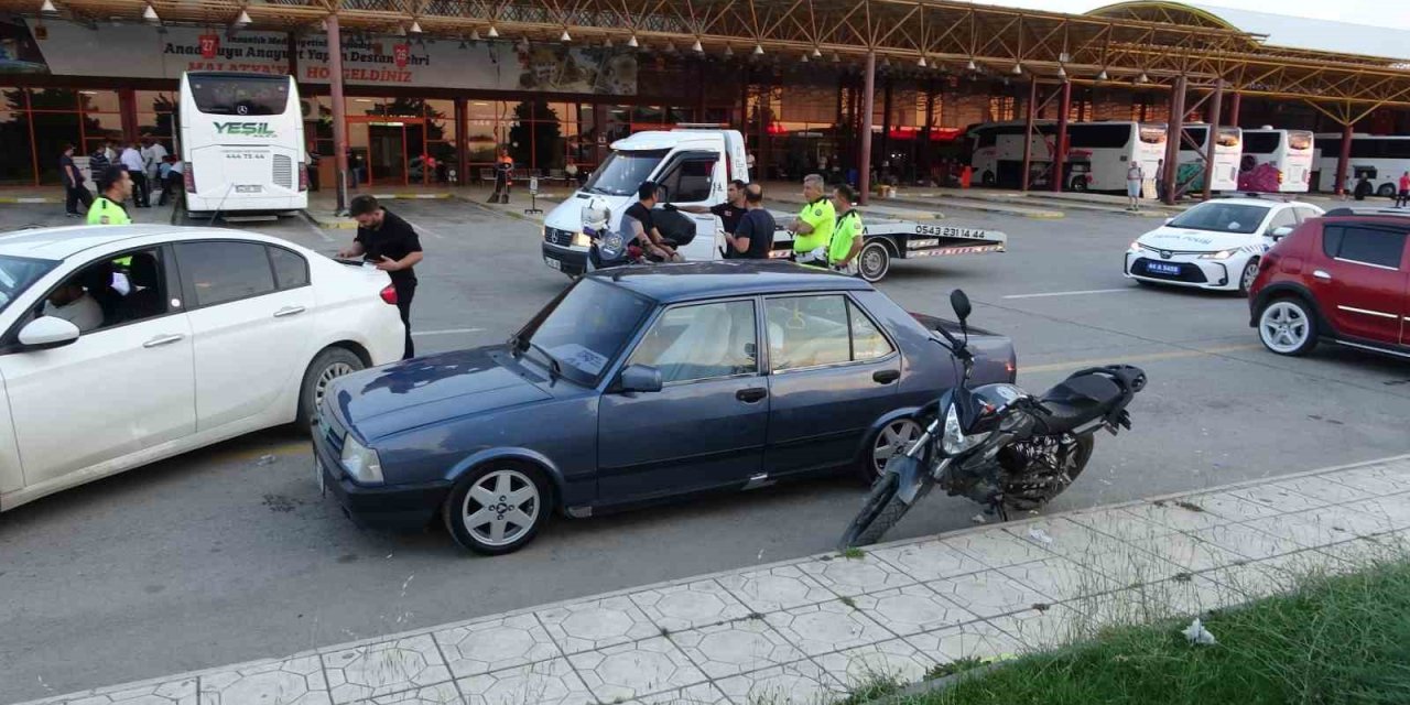 Drift atan kişinin aracı bağlandı, ehliyetine el konuldu