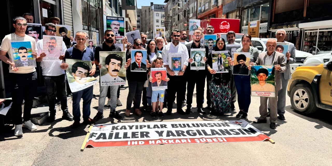İHD Hakkari ve kayıp yakınları Mehmet Sıddık Baysal için adalet istedi