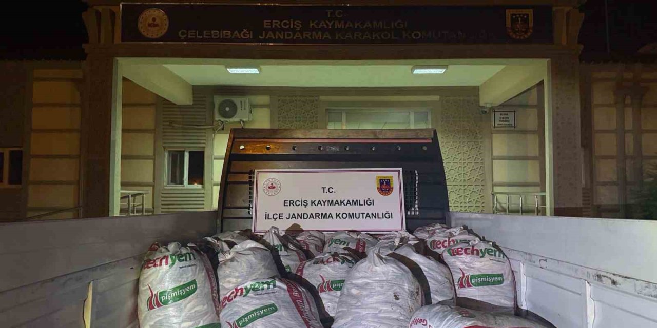 Erciş’te 2 ton kaçak avlanmış balık yakalandı