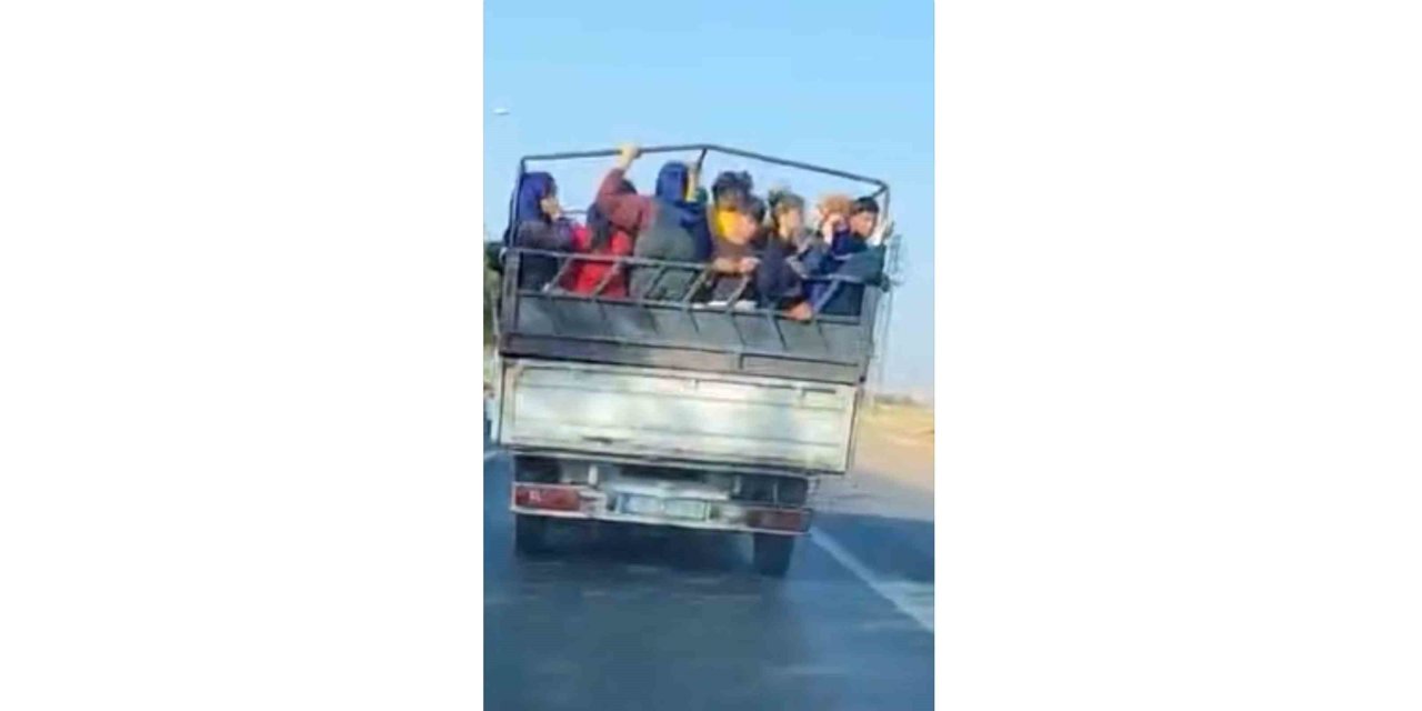Mevsimlik işçilerin tehlikeli yolculuğu kameralarda