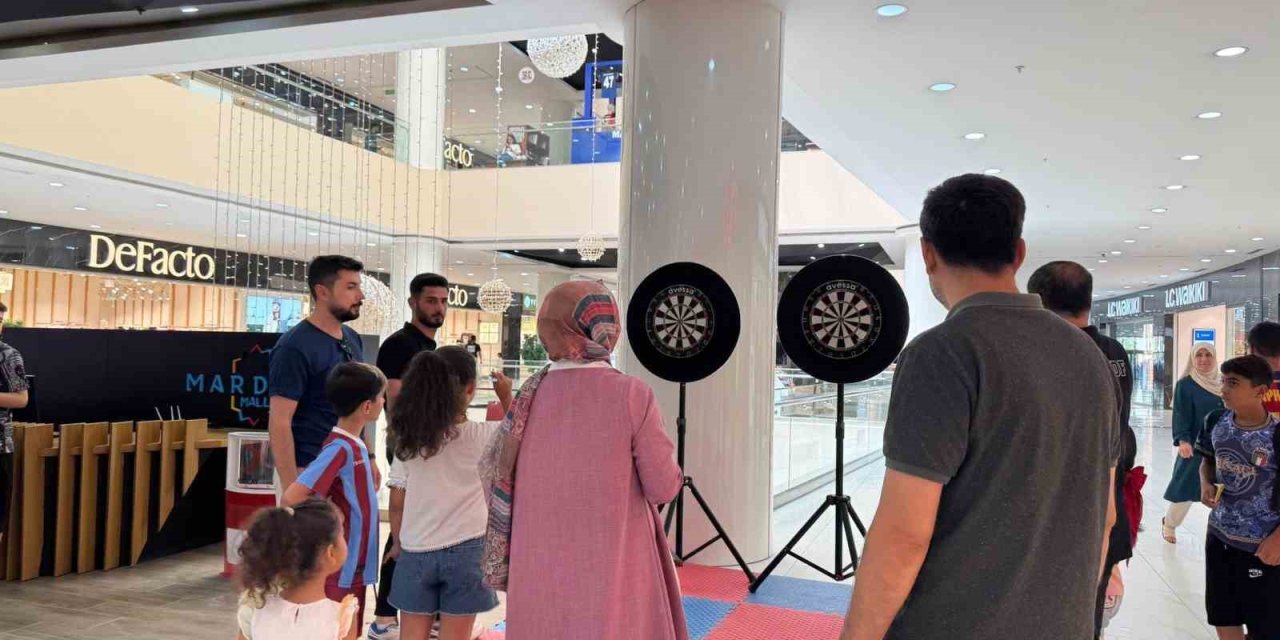 Mardin’de Babalar Günü’ne özel dart turnuvası yapıldı