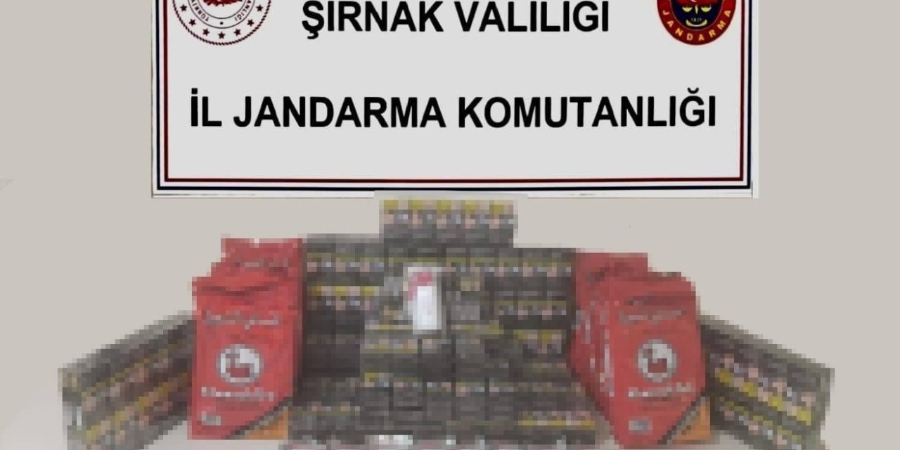 Şırnak’ta 1,5 milyon TL değerinde kaçak malzeme yakalandı