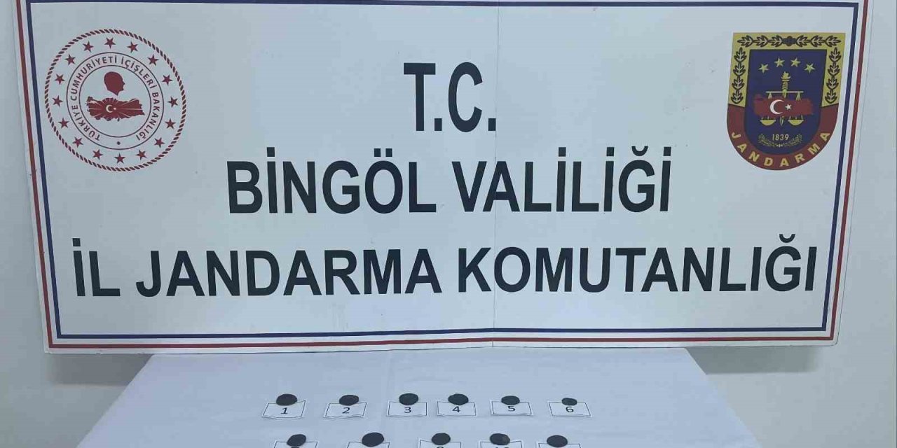 Bingöl’de tarihi eser kaçakçılığı önlendi