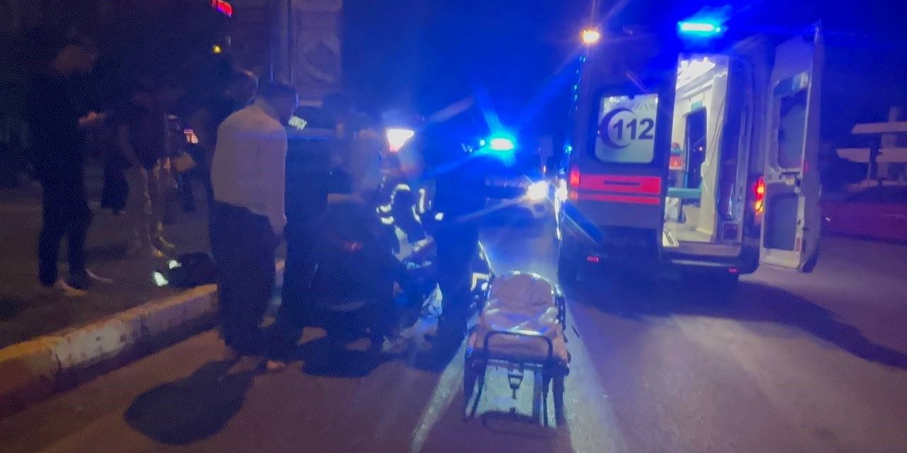 Erzincan’da motosiklet kazasında bir sürücü yaralandı