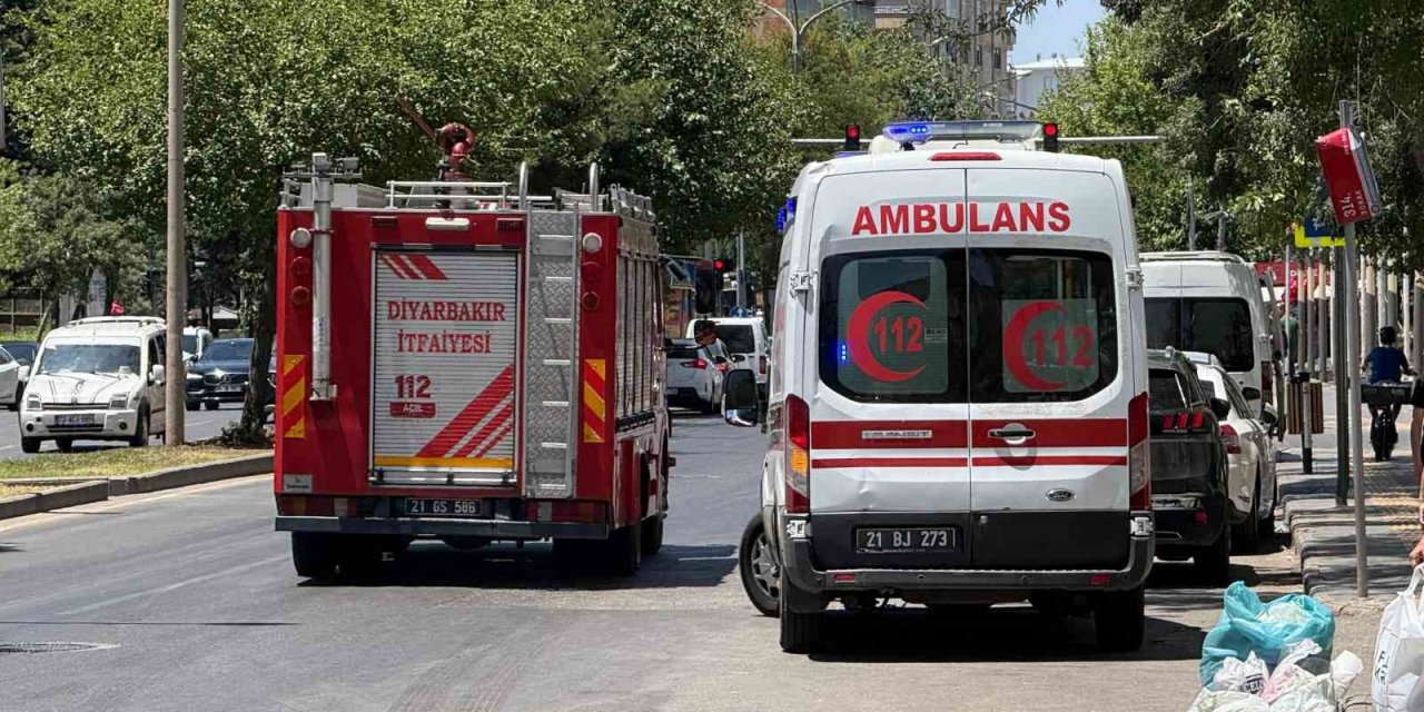 Diyarbakır’da çıkan yangın paniğe neden oldu