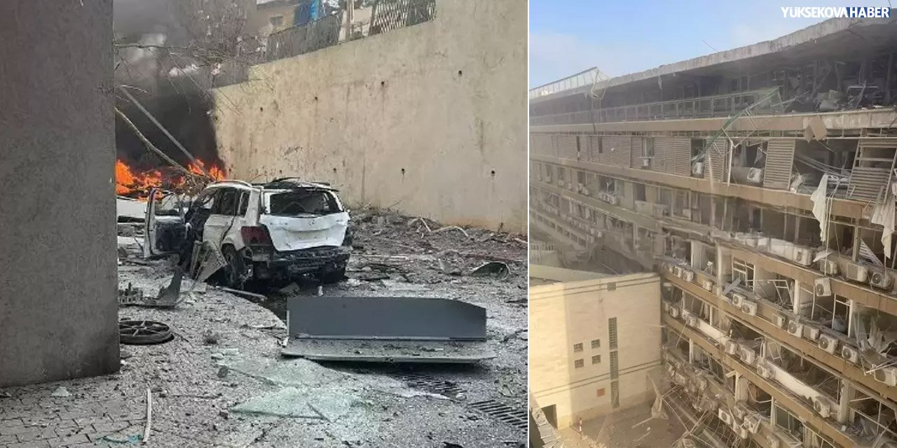 İran'dan İsrail'e balistik füze saldırısı; borsa binası ve hastanede yıkım meydana geldi