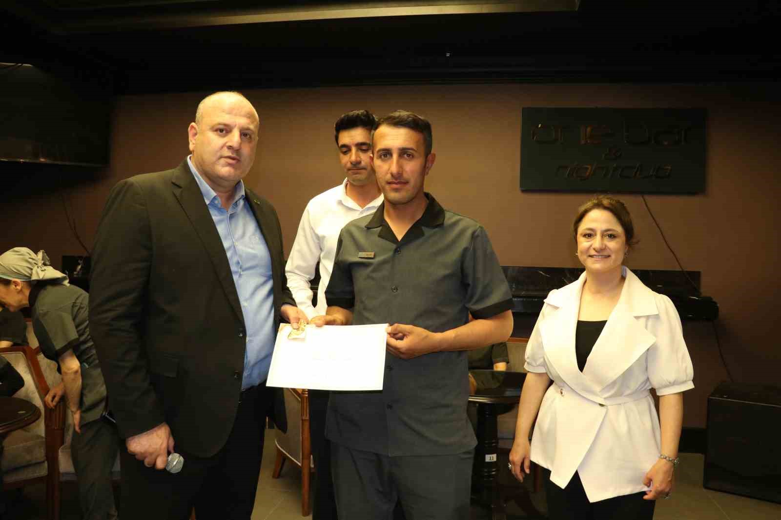 Van'da ayın personeli etkinliği