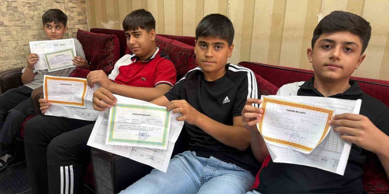 Diyarbakır’da  başarılı öğrencilere ücretsiz saç tıraşı