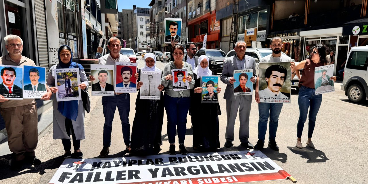 İHD Hakkari ve kayıp yakınları Mehmet Zeki Doğan için adalet istedi