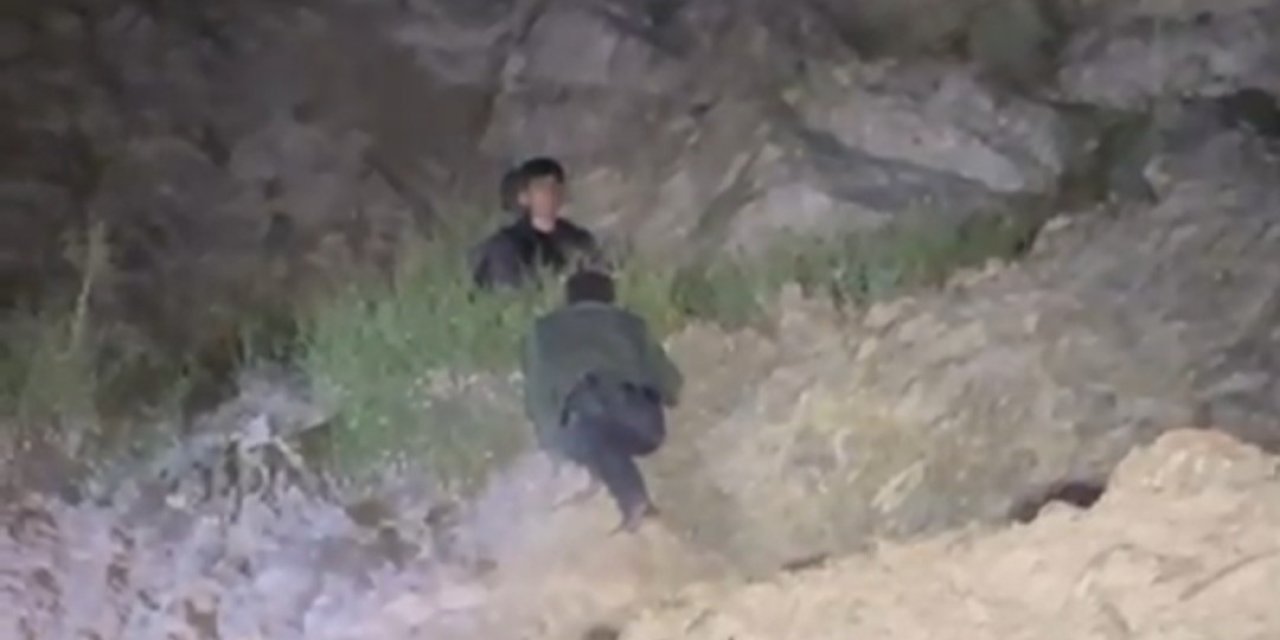 Siirt'in Pervari ilçesinde kayalıktan düşen çocuk yaralandı