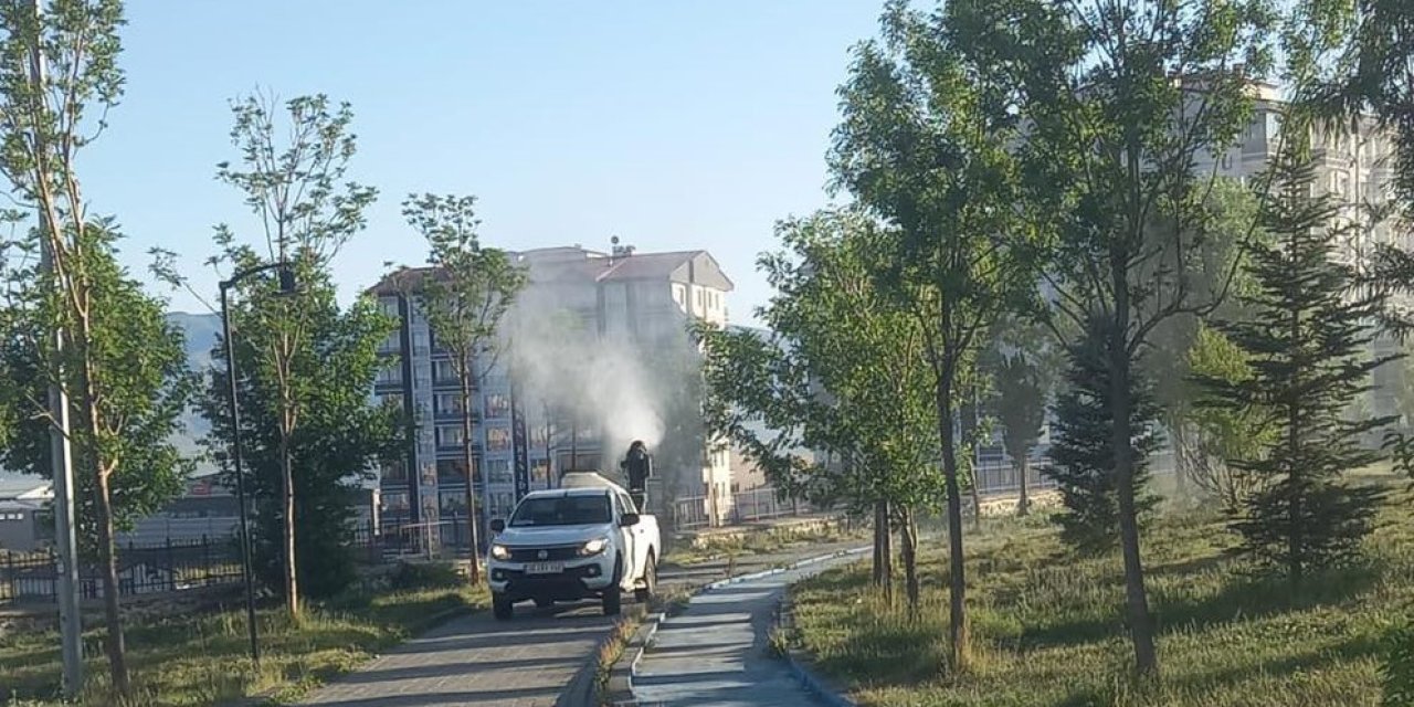 Büyükşehir’den ilaçlama çalışması