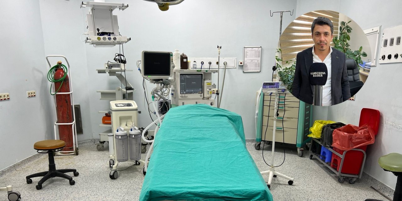 Yüksekova Devlet Hastanesi’nde 5 ayda 3.341 ameliyat yapıldı
