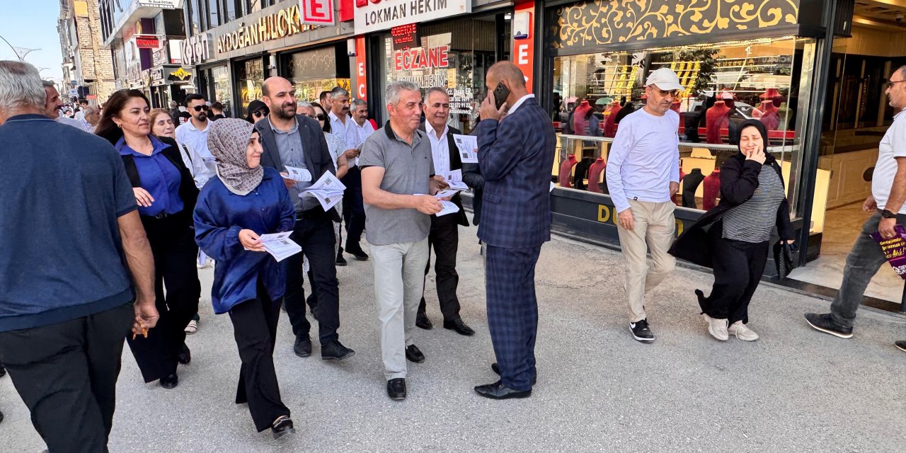 DBP Yüksekova İlçe Başkanlığı’ndan kongre çağrısı