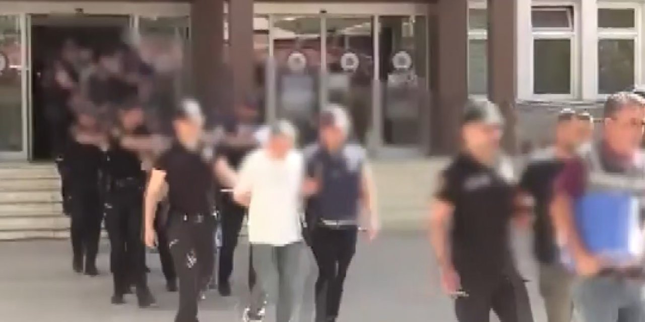 Gaziantep’te ’change araç’ operasyonu: 13 kişi tutuklandı