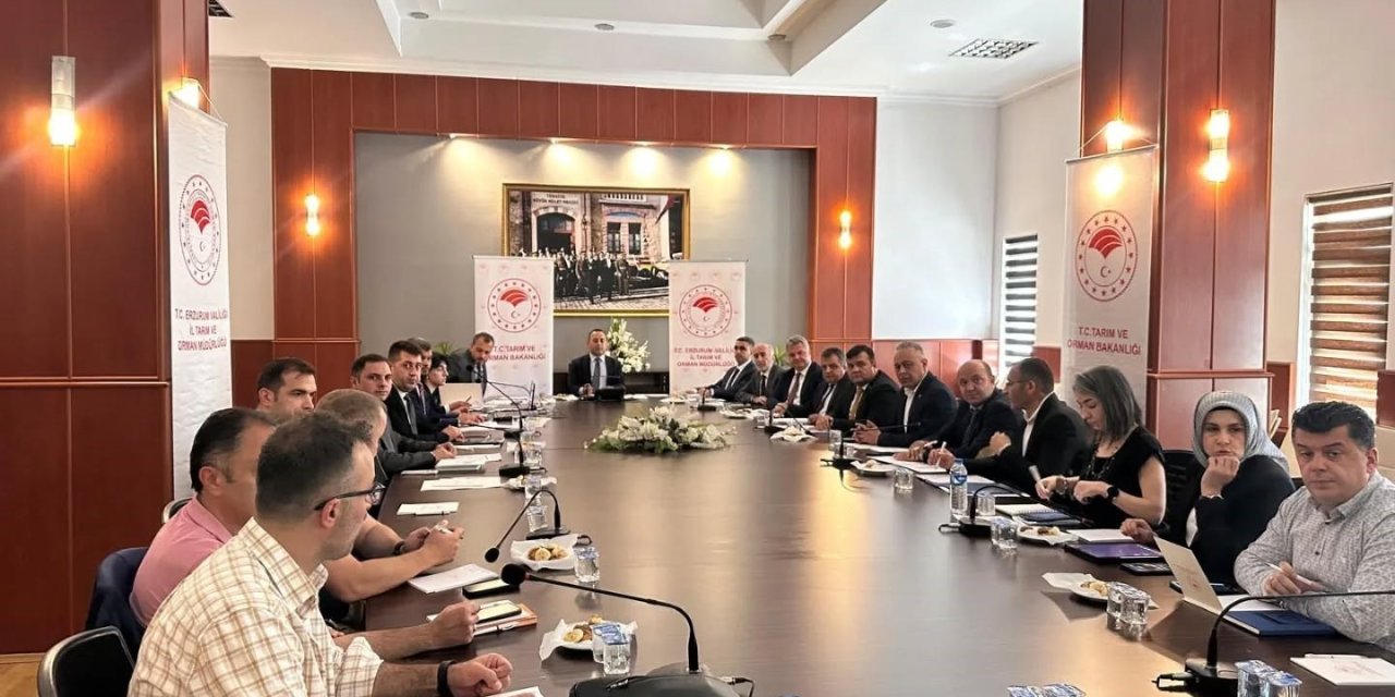 Erzurum'da su kurulu toplantısı yapıldı