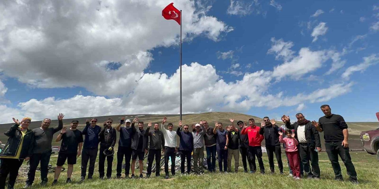 Erzurum'da pedallar bu defa göçerler için çevrildi