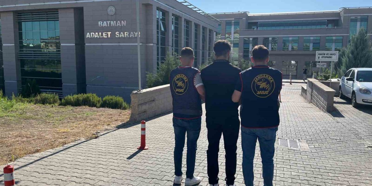 Batman'da 25 yıl kesinleşmiş hapis cezası olan zanlı yakalandı