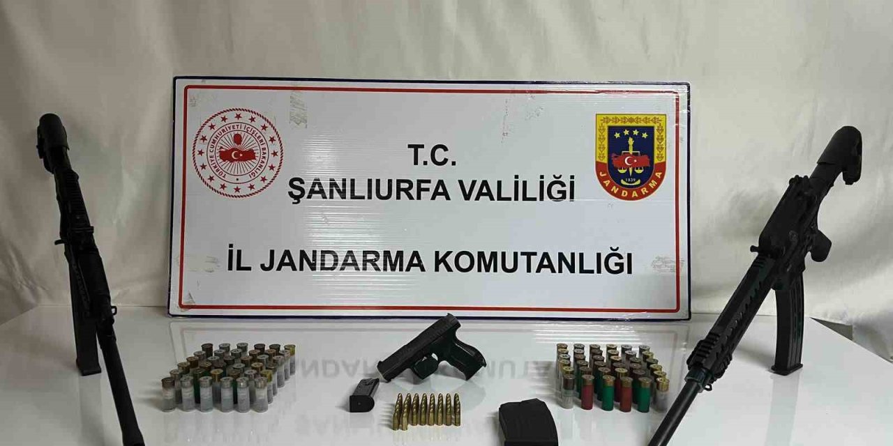 Şanlıurfa’da ruhsatsız silah operasyonunda 5 gözaltı