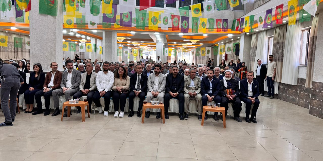 DBP Yüksekova İlçe Örgütü 1. Olağan Kongresi gerçekleştirildi