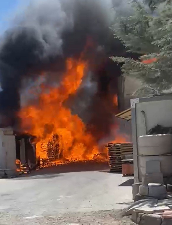 Adıyaman Organize Sanayi Bölgesi’nde yangın
