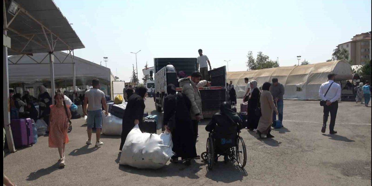 Karne sonrası Suriyelilerin dönüşü hızlandı