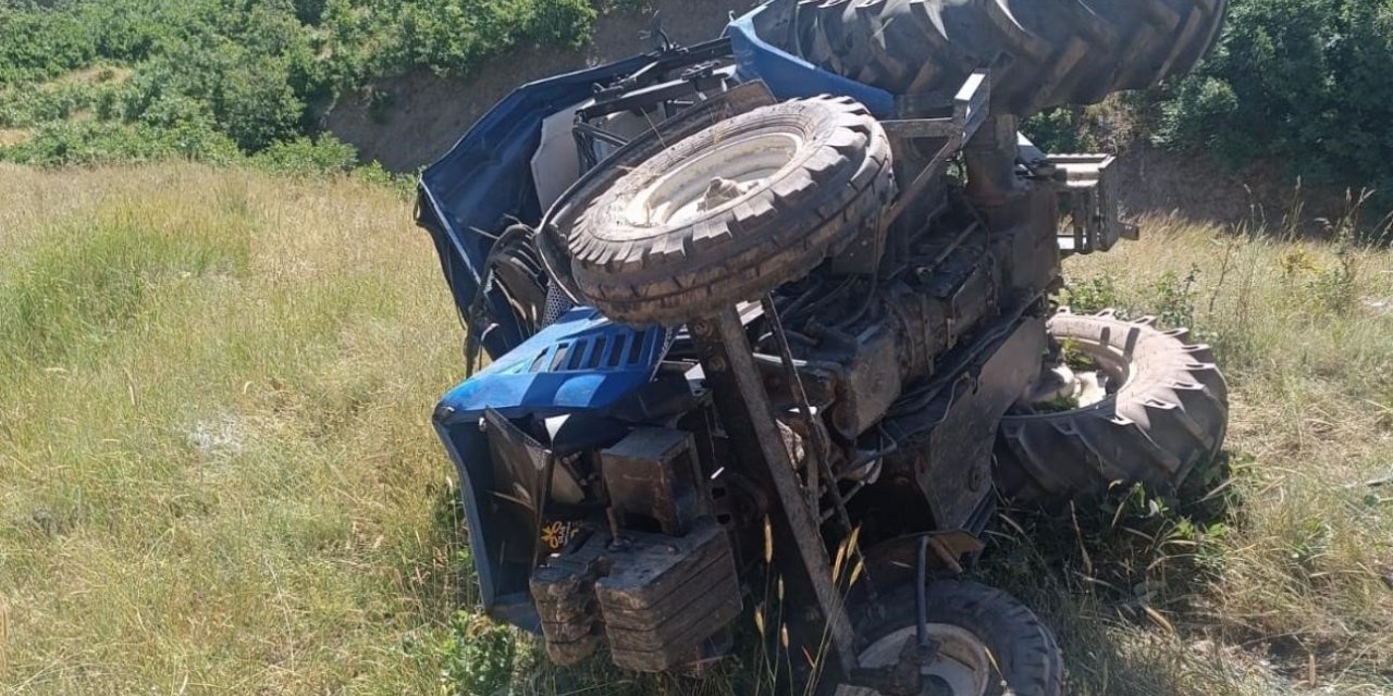 Muş’ta traktör devrildi: 1 kişi yaralandı