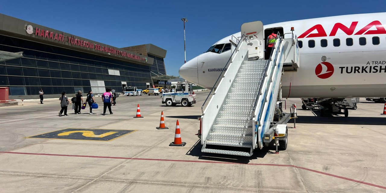 Selahaddin Eyyubi Havalimanı 4 ayda 36 bin yolcu ağırladı