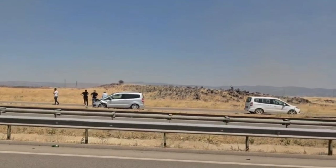 Gaziantep’te anız yangını