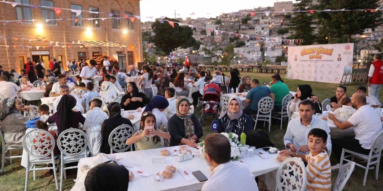 Mardin’de 26 çocuk için sünnet töreni yapıldı