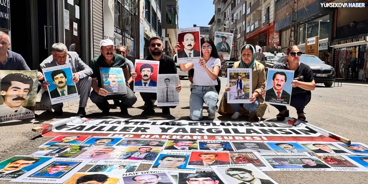 İHD Hakkari ve kayıp yakınları Resul Ercan için adalet istedi