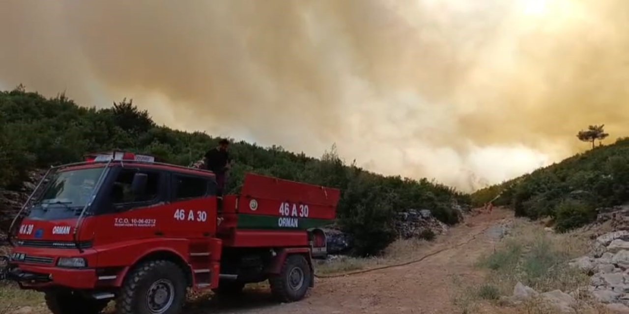 Antep’te orman yangını: Yangına havadan ve karadan müdahale ediliyor