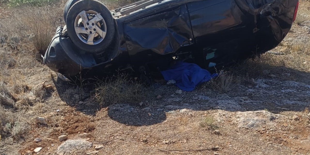 Aracıyla gece şarampole uçan sürücü, sabah ölü bulundu