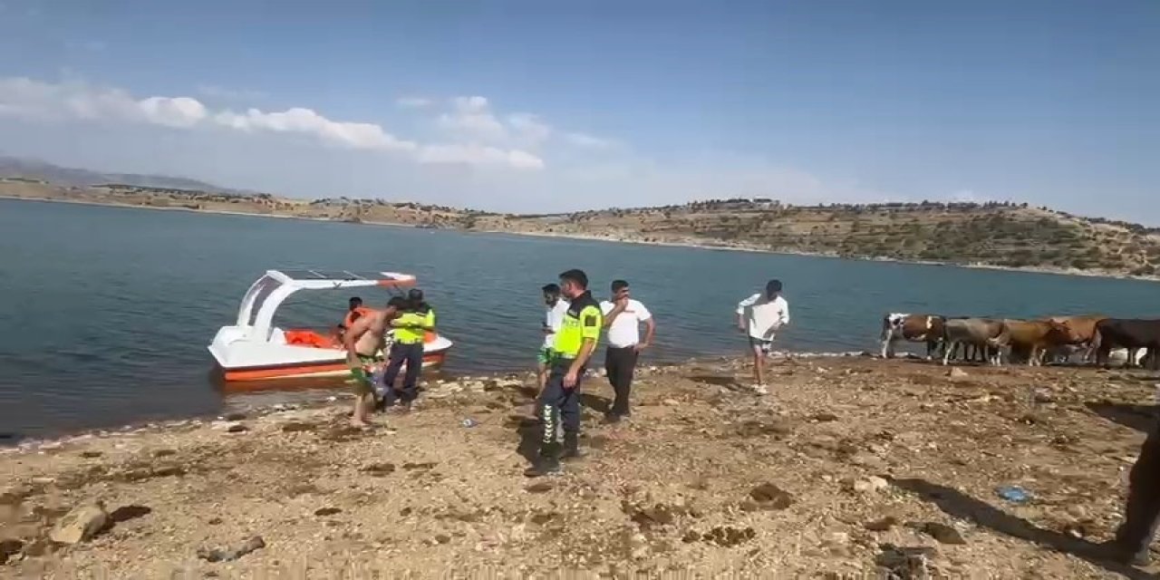 Silvan’da boğulma ihbarı ekipleri harekete geçti