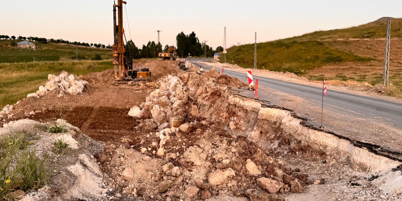 Yıllardır sorunlu olan Dağlıca yolu için çalışmalar başladı