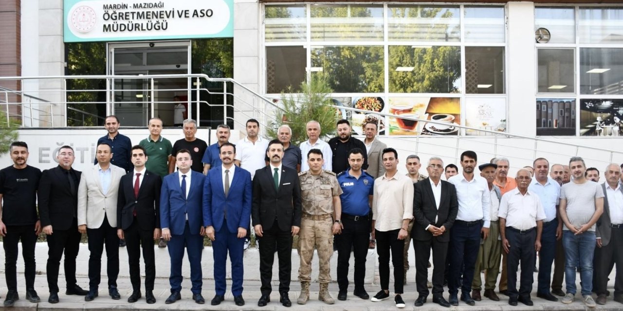 Mardin’de görev süreleri sona eren kurum amirlerine veda