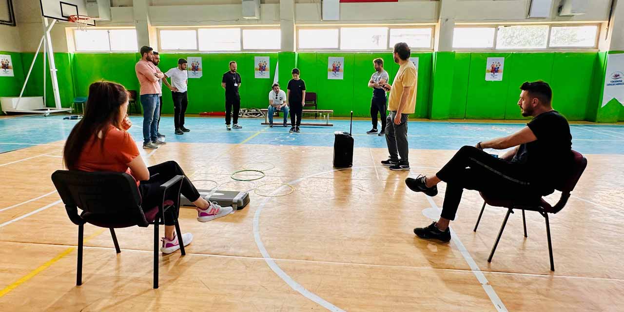Yüksekova’da Spor Programı Yetenek Sınavına ilgi