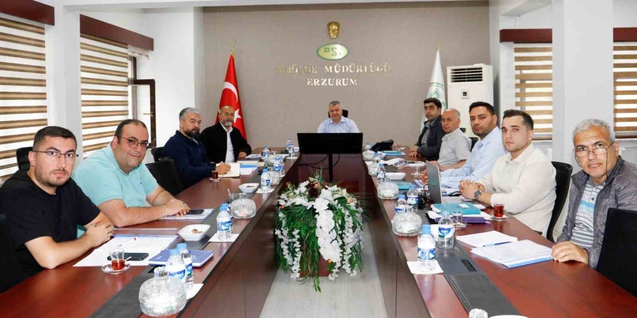 Erzincan 1. Kısım AT ve TİGH Projesi Değerlendirme Toplantısı yapıldı