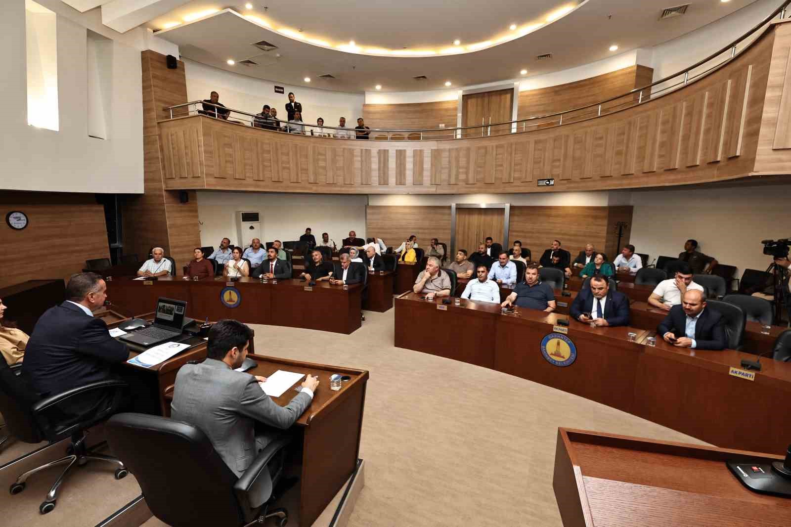 Şahinbey Belediyesi'nden Temmuz Ayı meclis toplantısı