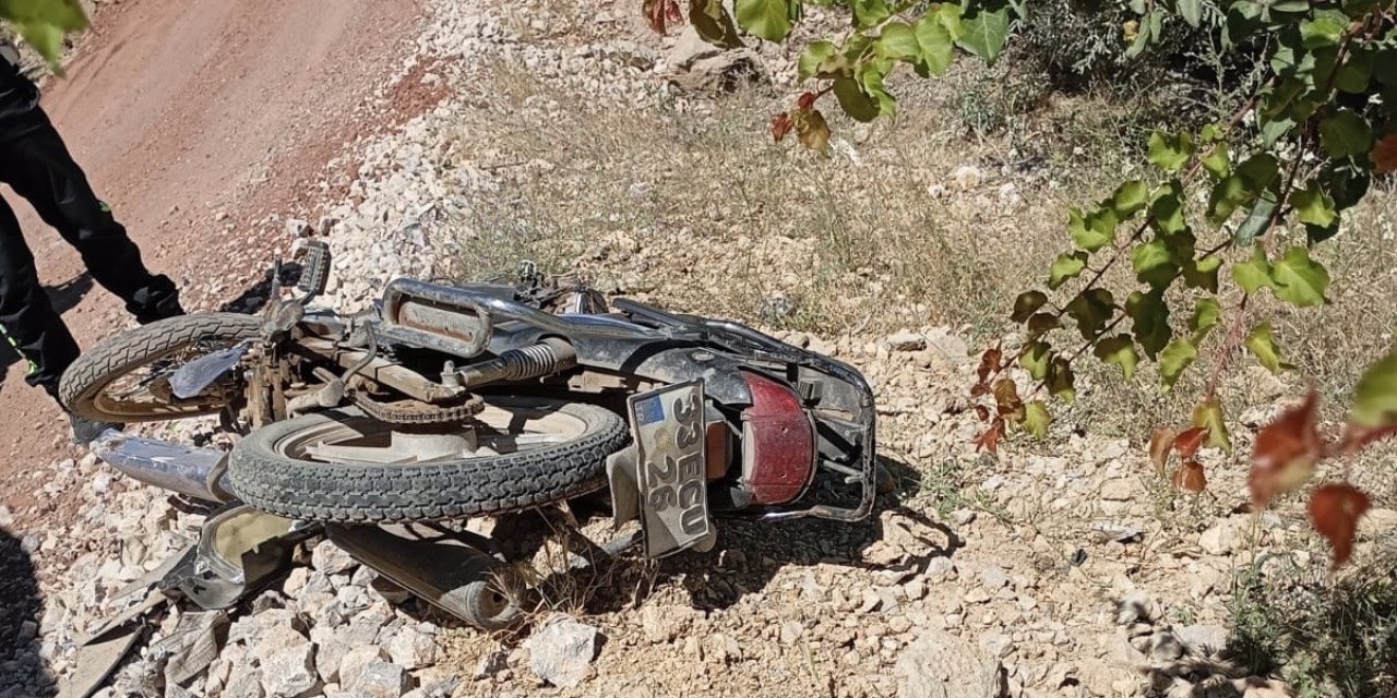 Beton mikser ile motosiklet çarpıştı: 1 yaralı